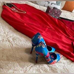 H & M  Blazer and Pants Set Sz L NEW